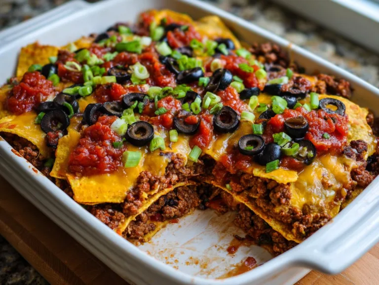 Beef Nacho Casserole