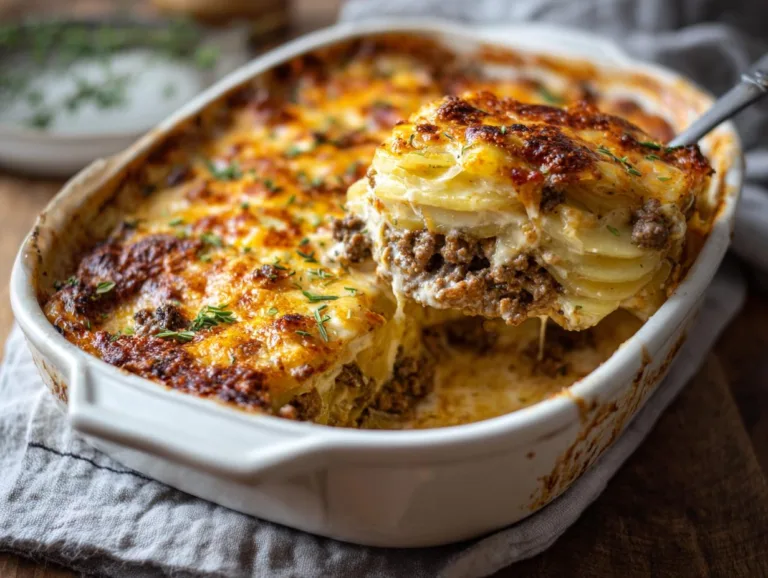 Beef Potato Gratin