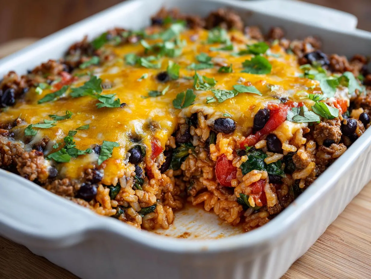 1 Perfect Beef Rice Casserole That Will Wow Your Family
