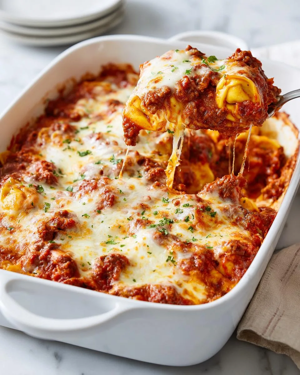 Beef Tortellini Bake - detail 1