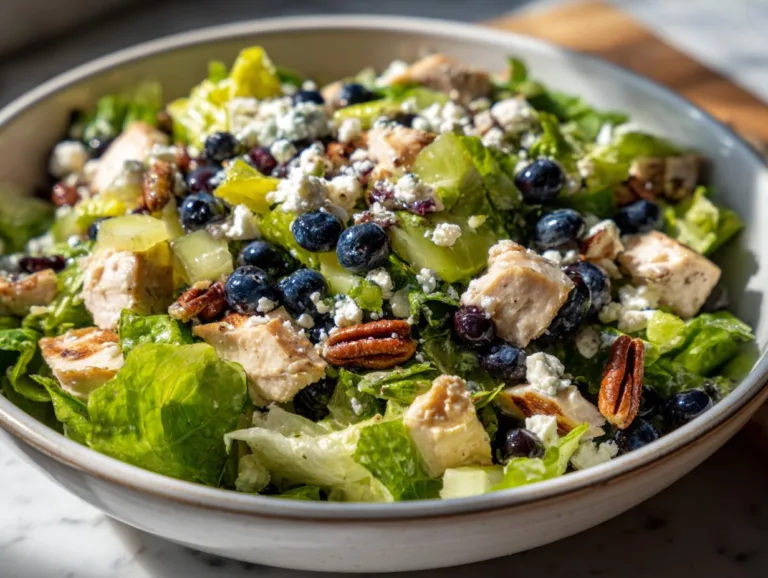 Blueberry Lemon Chicken Chopped Salad