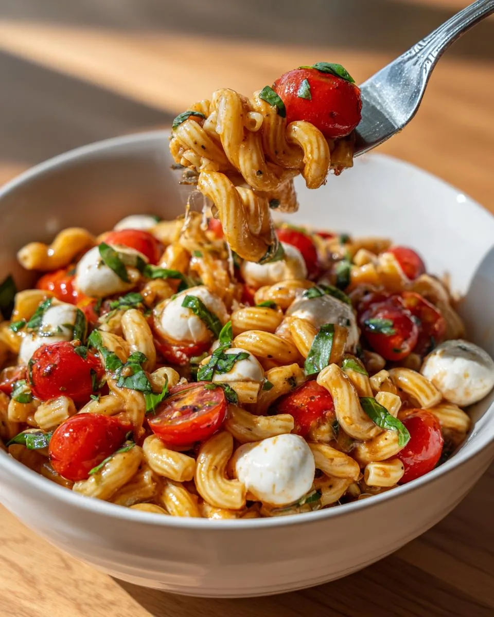Caprese Pasta Salad - detail 3