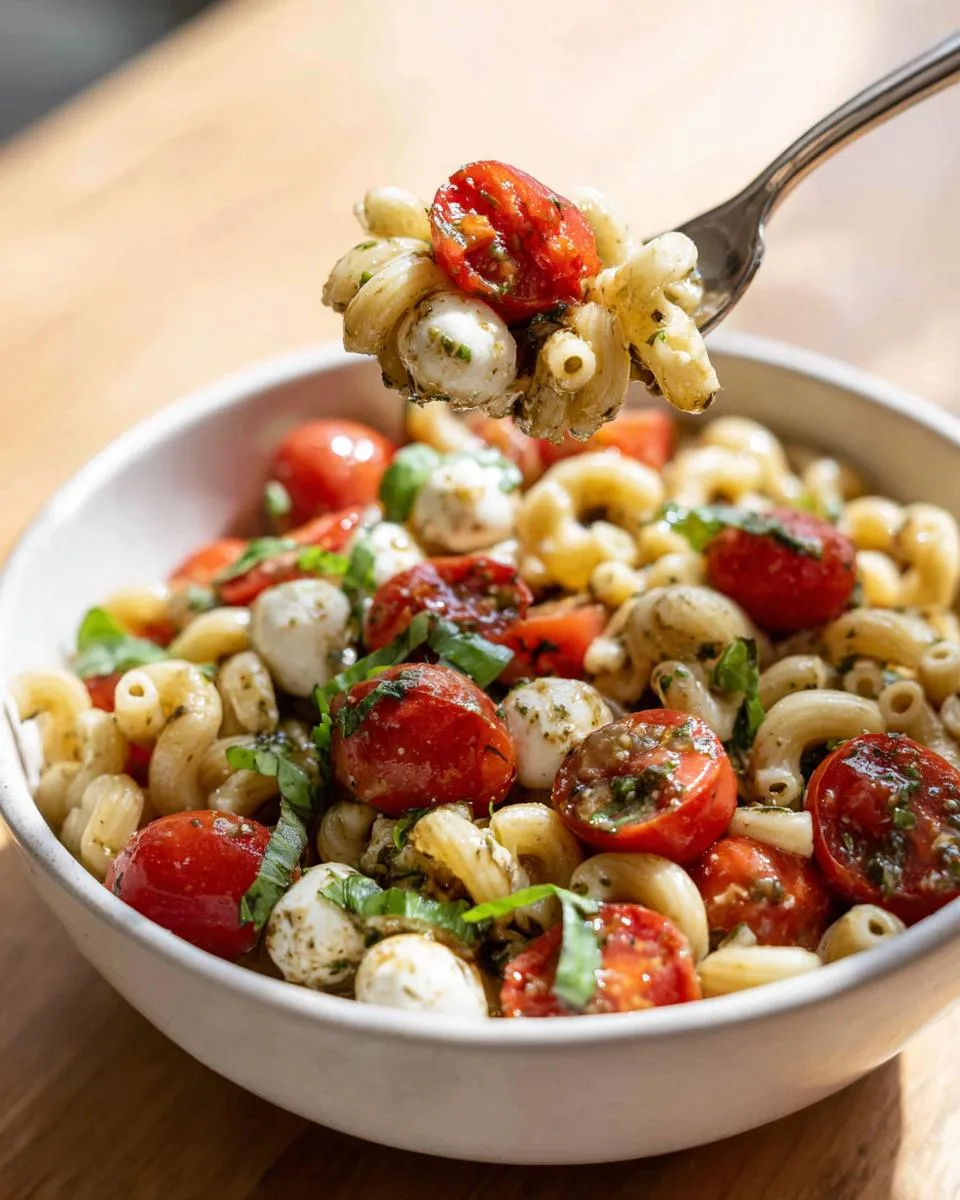 Caprese Pasta Salad - detail 4
