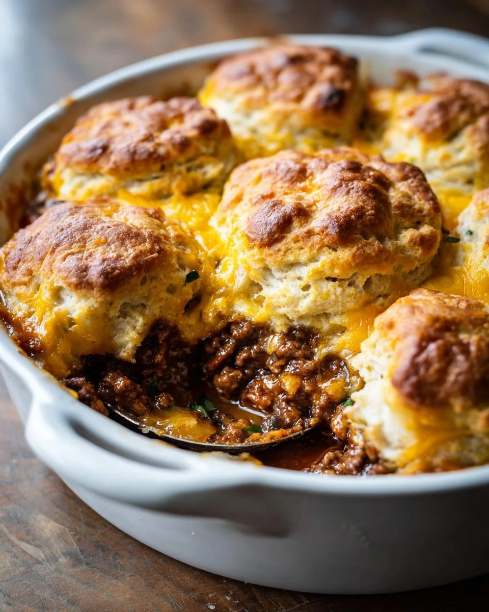 Cheeseburger Biscuit Bake - detail 3