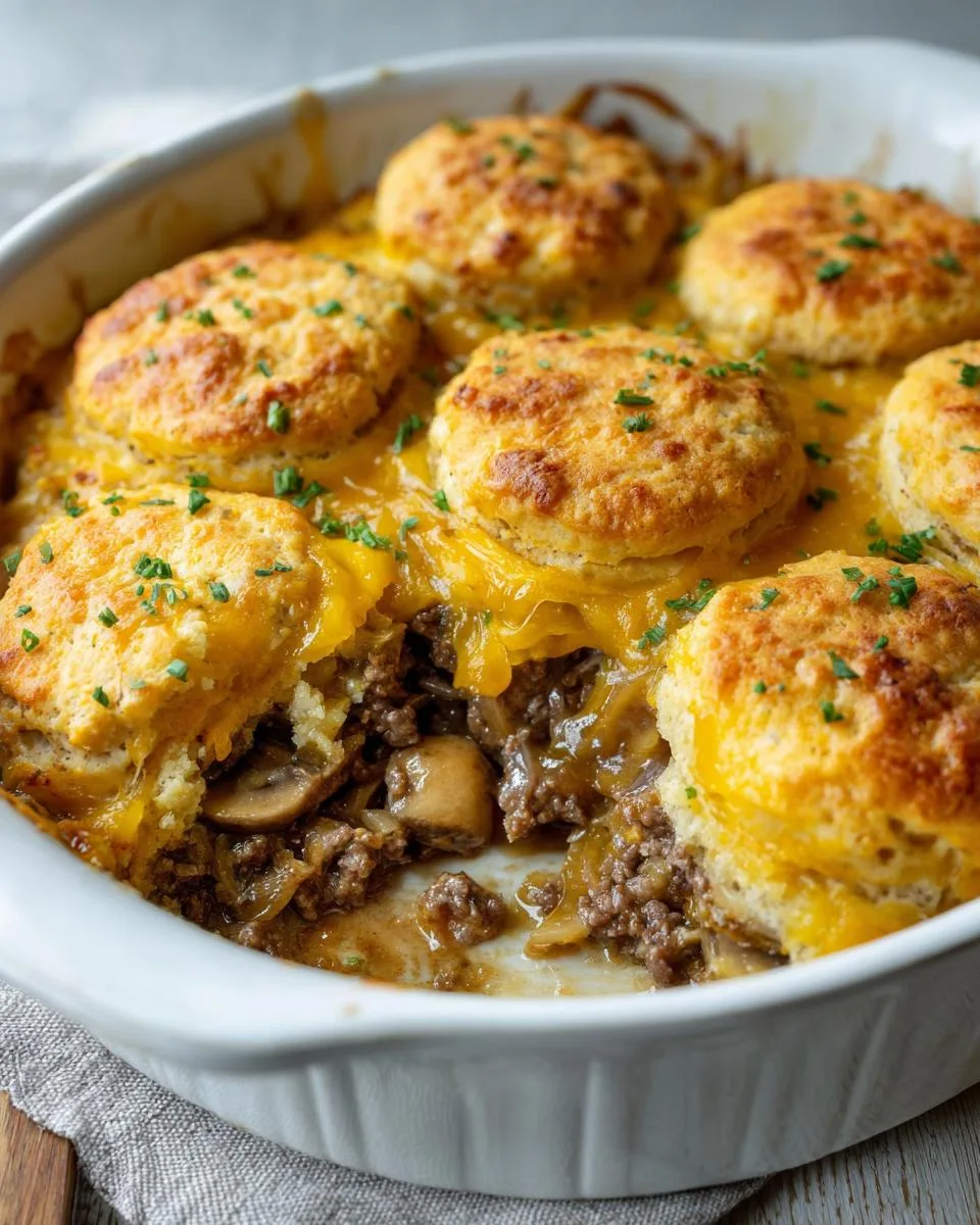 Cheeseburger Biscuit Bake - detail 4