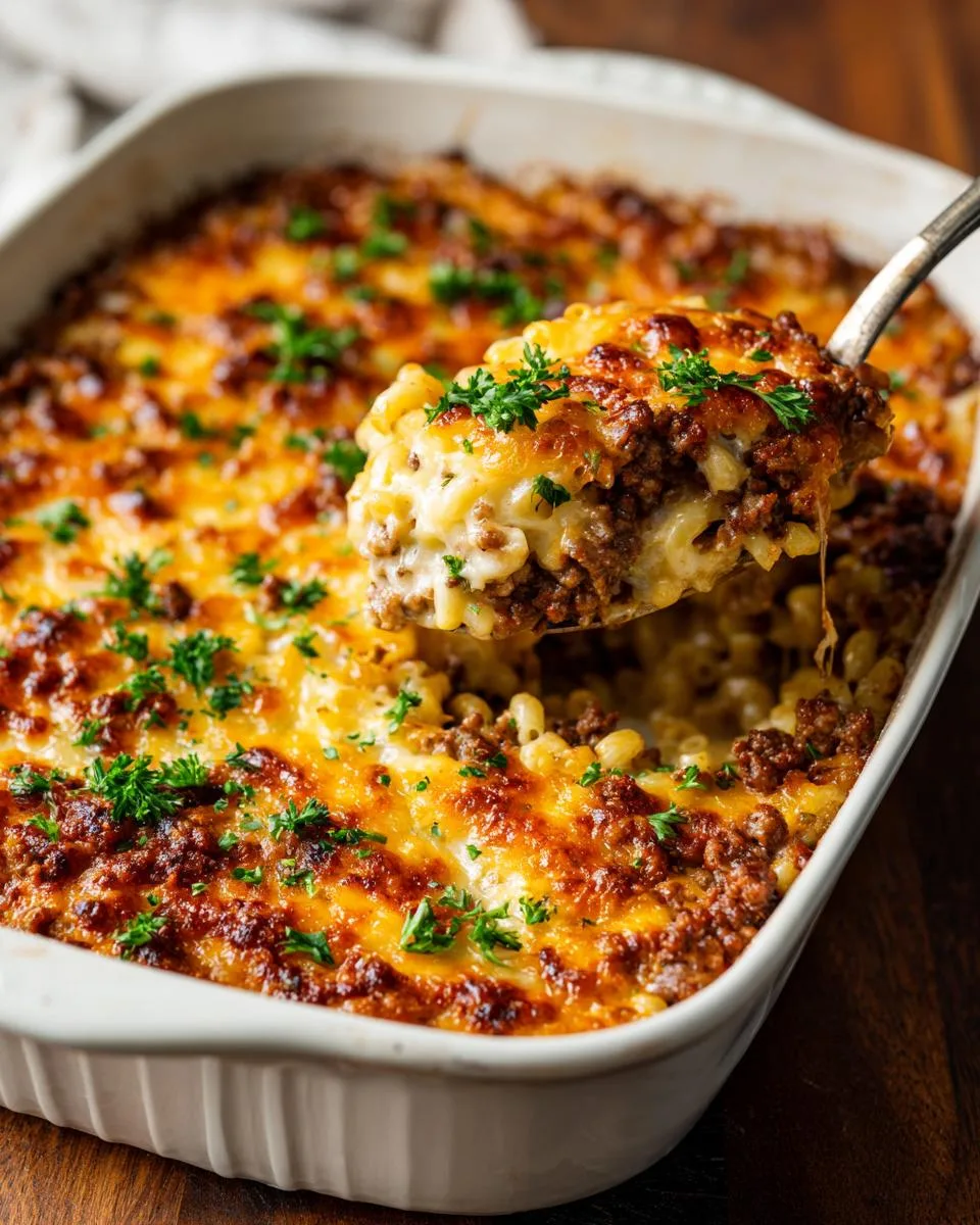 Cheeseburger Macaroni Bake - detail 3
