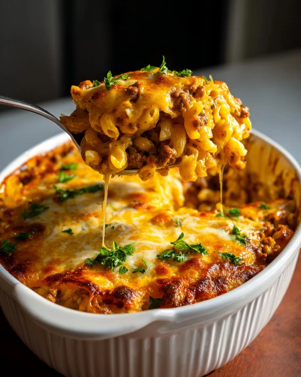Cheeseburger Macaroni Bake - detail 4
