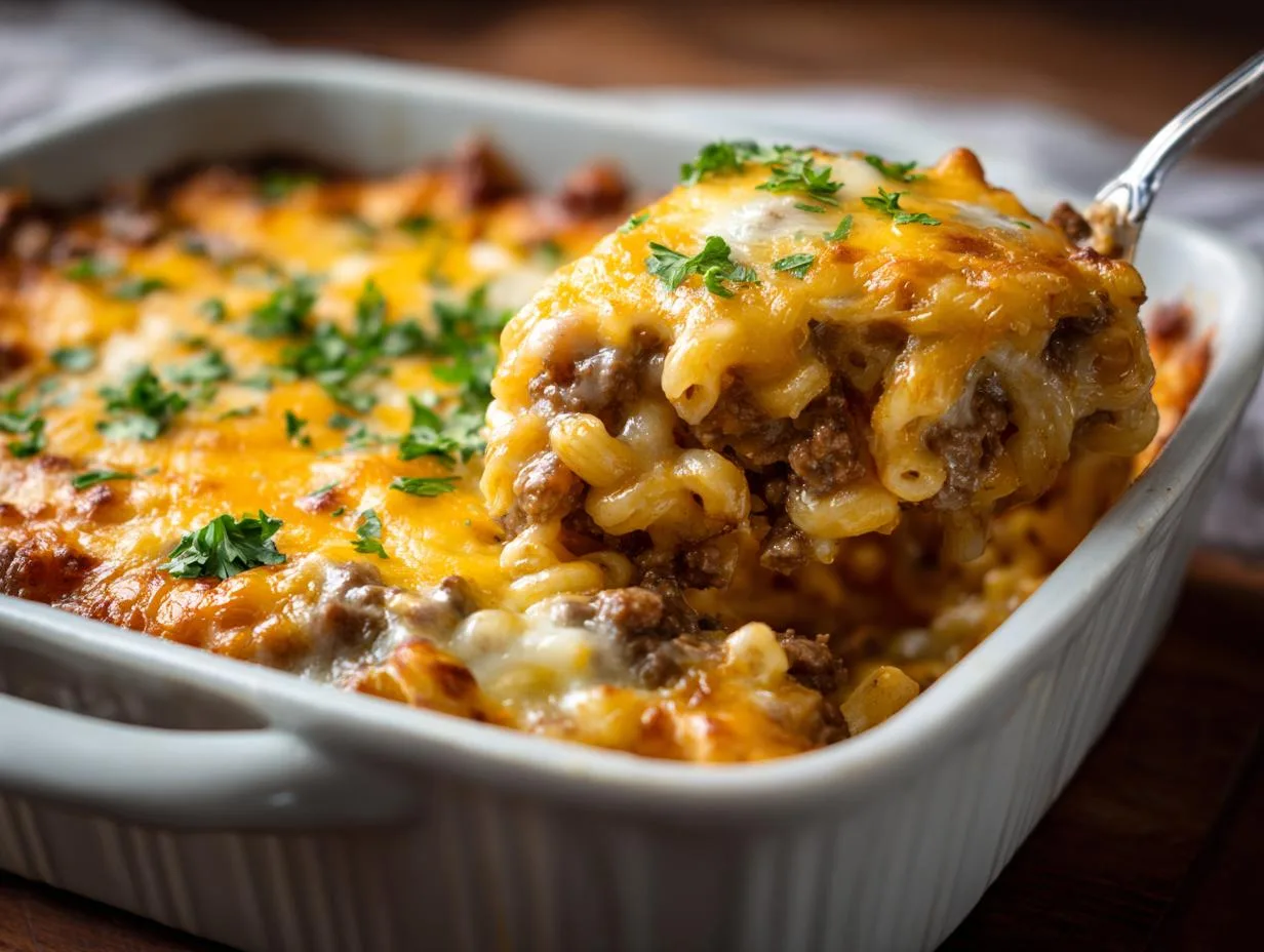 Irresistible Cheeseburger Macaroni Bake Your Family Will Crave