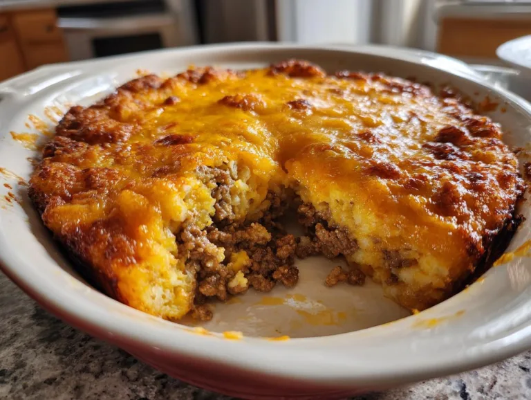 Cheeseburger Tater Tot Casserole