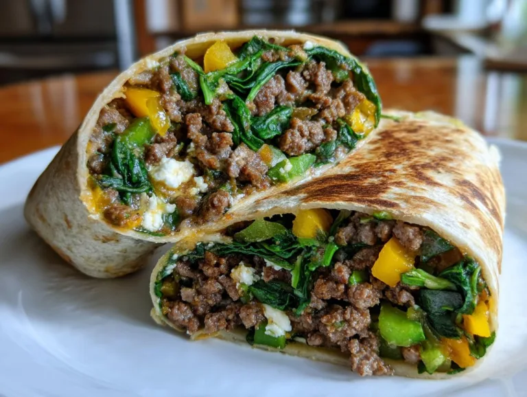 Cheesy Beef Tortilla Roll-Ups