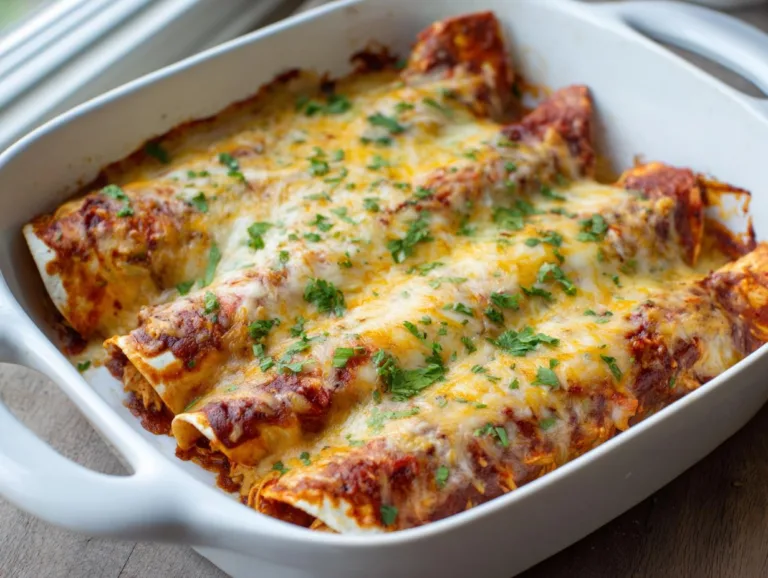 Cheesy Chicken Enchiladas