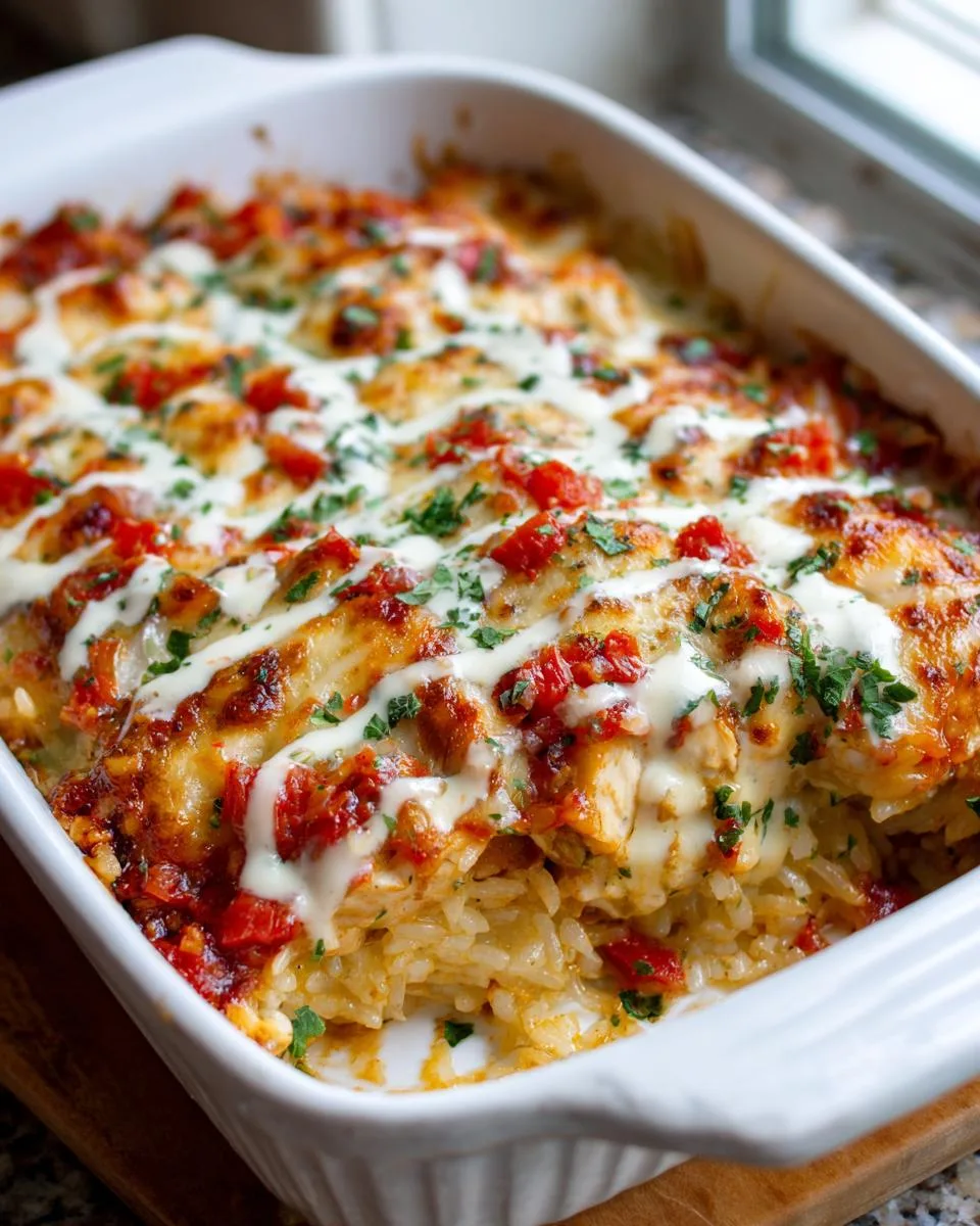 Chicken Queso Rice Bake - detail 3