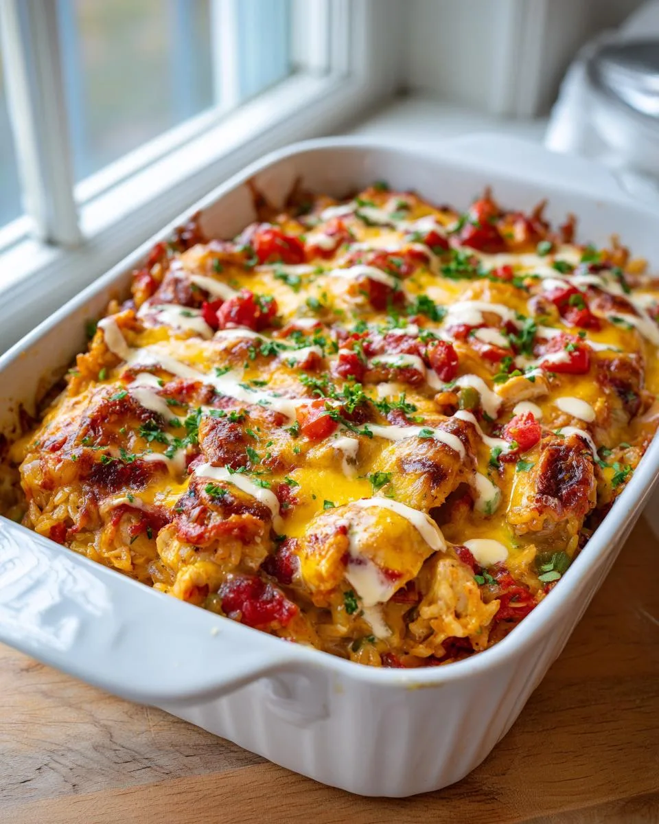 Chicken Queso Rice Bake - detail 4