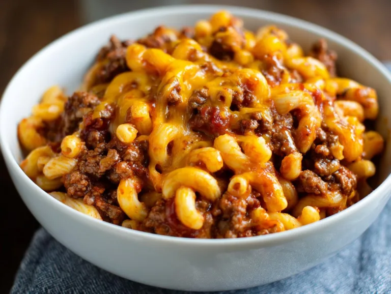 Chili Cheese Beef Mac
