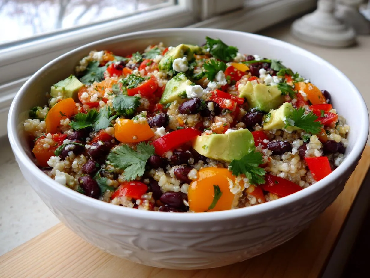 25-Minute Cowboy Caviar Couscous Salad Recipe That Wows