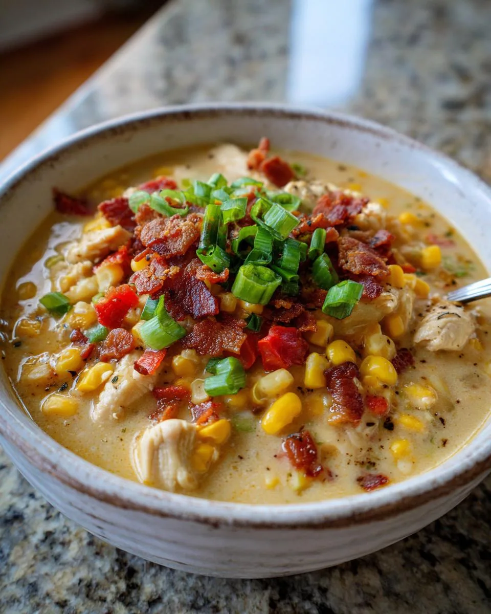 Creamy Chicken Corn Chowder - detail 1