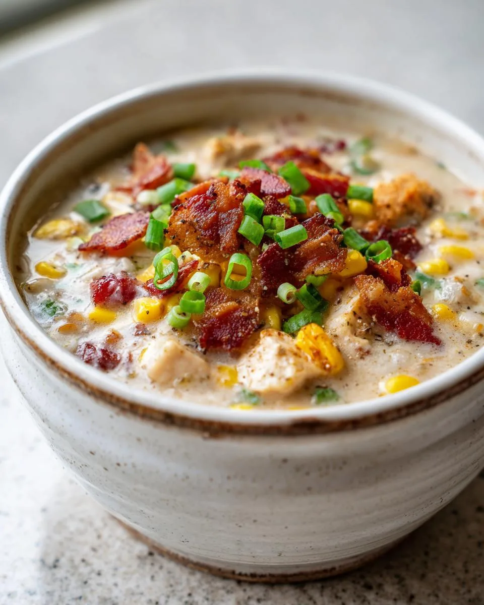 Creamy Chicken Corn Chowder - detail 2
