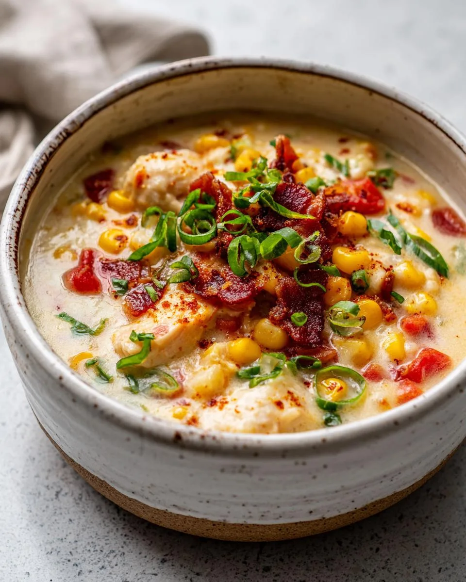 Creamy Chicken Corn Chowder - detail 3