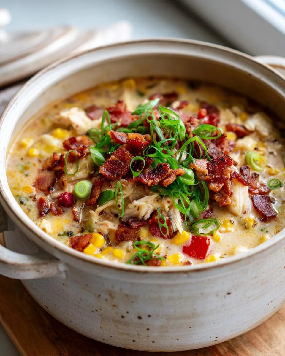 Creamy Chicken Corn Chowder - detail 4