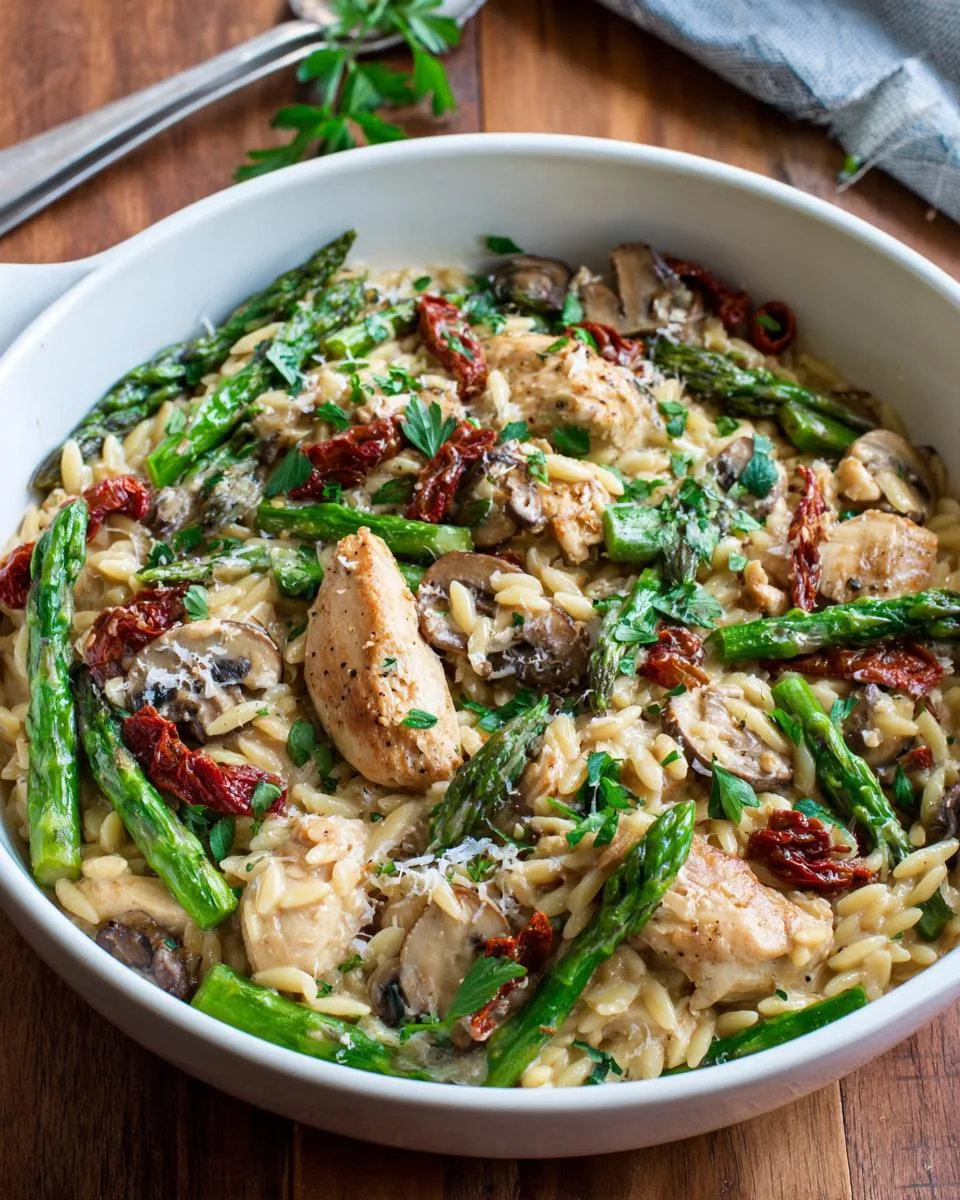 Creamy Chicken Orzo - detail 2