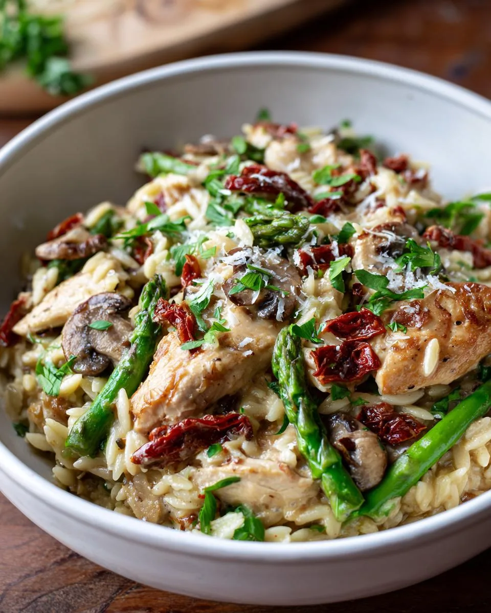 Creamy Chicken Orzo - detail 3