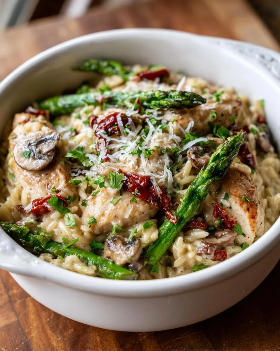 Creamy Chicken Orzo - detail 4