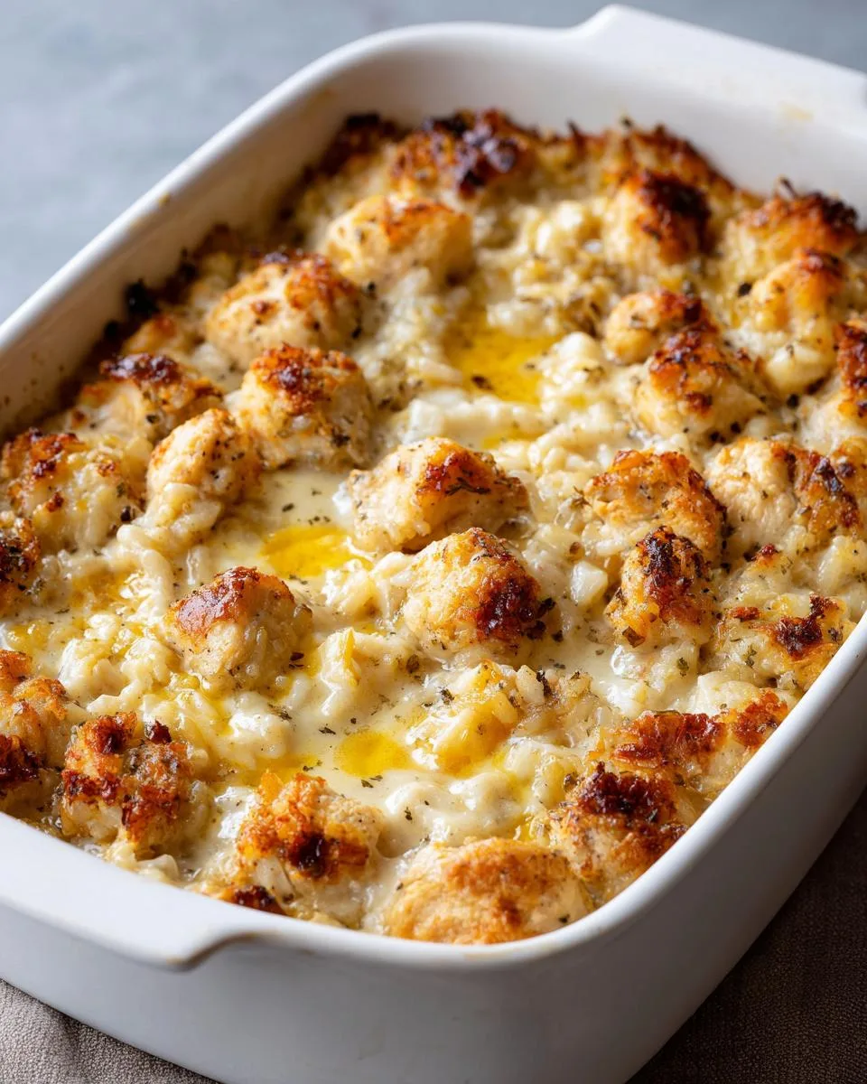 Creamy Chicken Rice Casserole - detail 3
