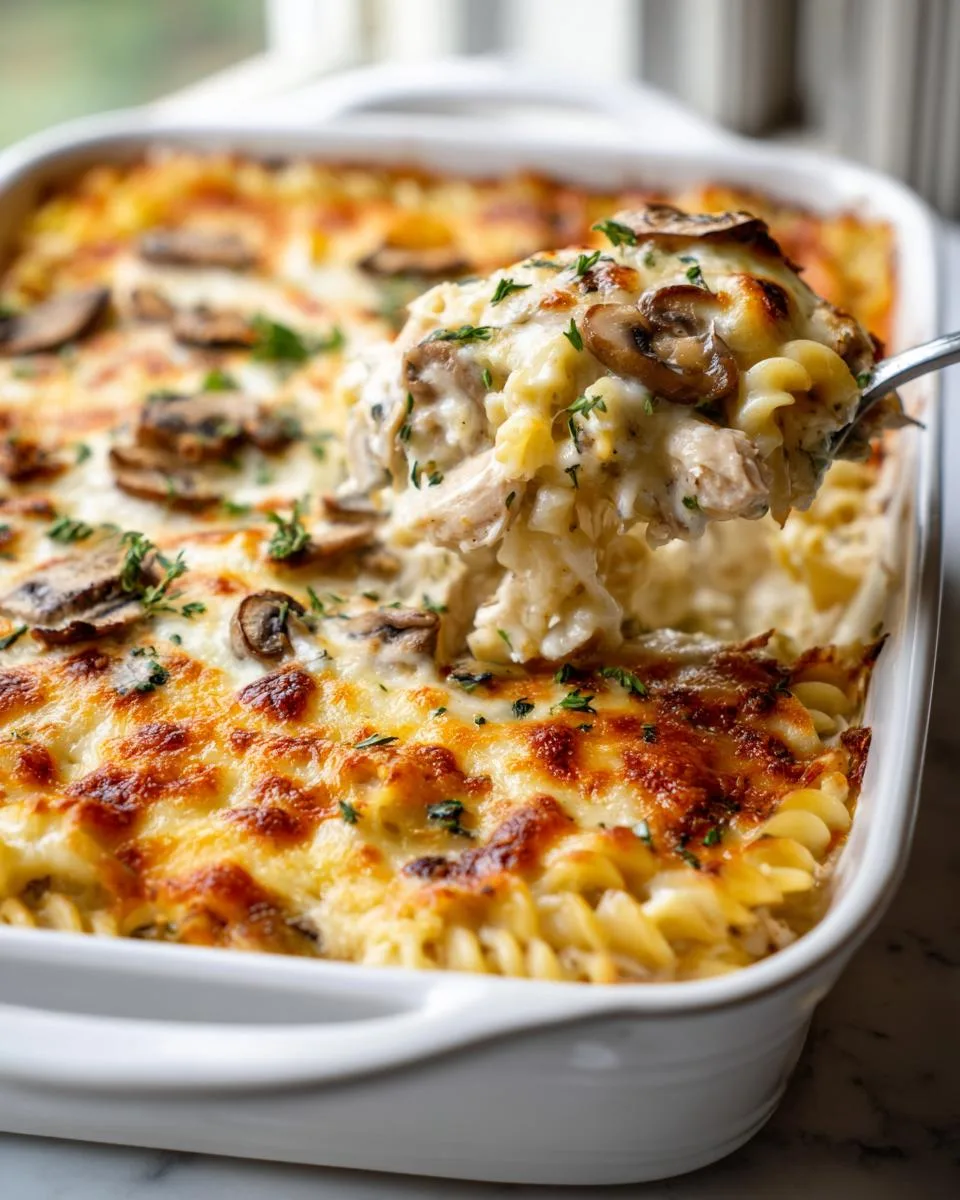 Creamy Chicken Tetrazzini Bake - detail 3