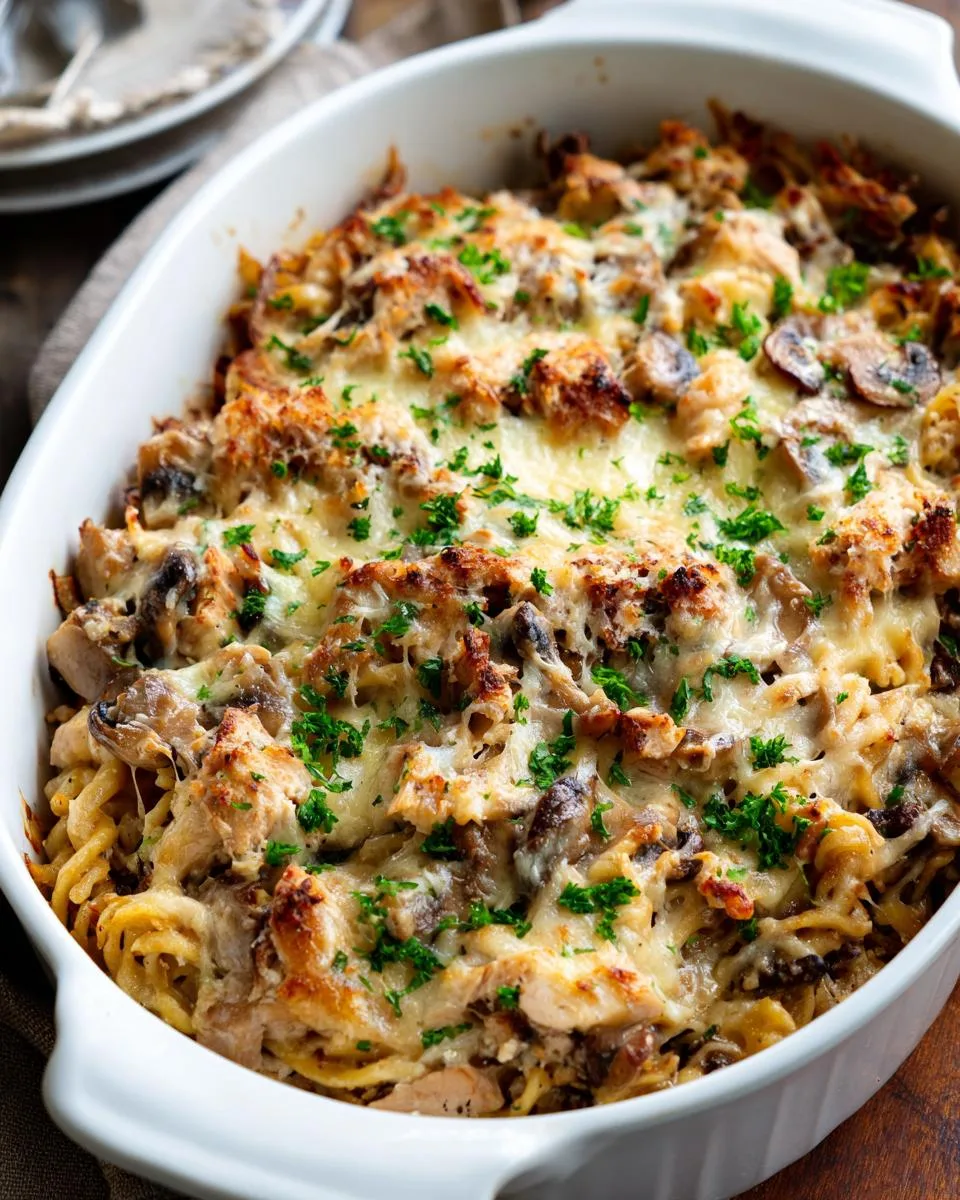 Creamy Chicken Tetrazzini Bake - detail 4