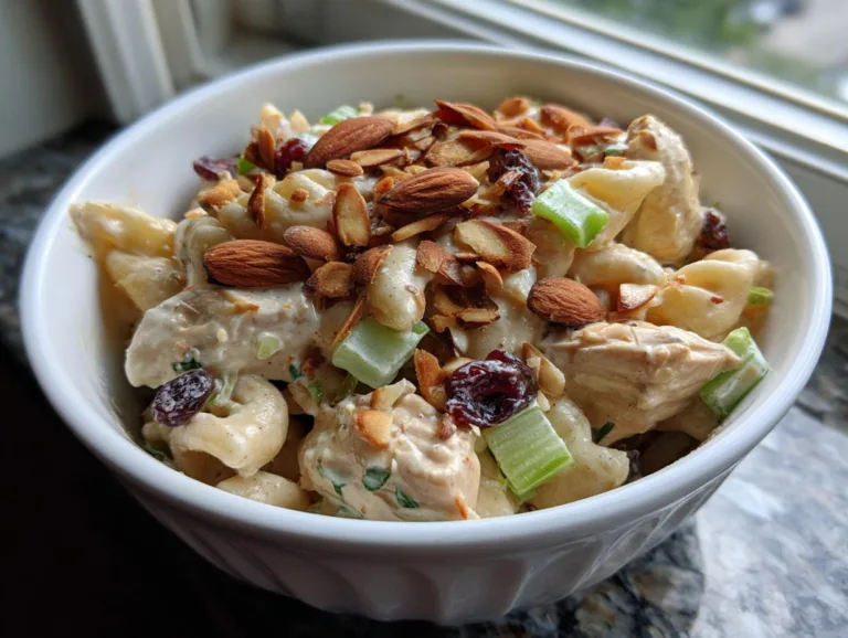 Curried Chicken Pasta Salad