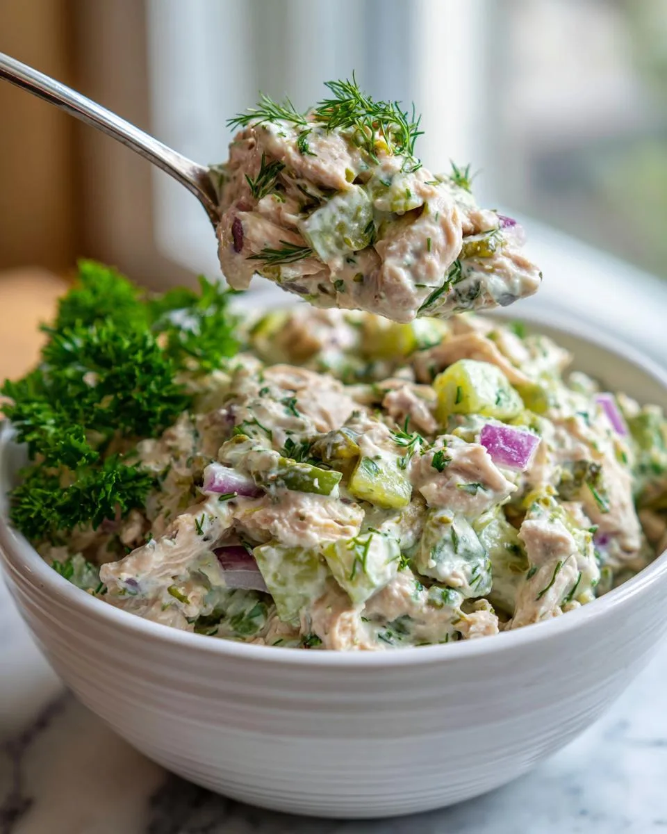 Dill Pickle Protein Chicken Salad - detail 4