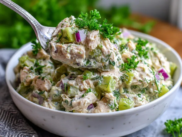 Dill Pickle Protein Chicken Salad