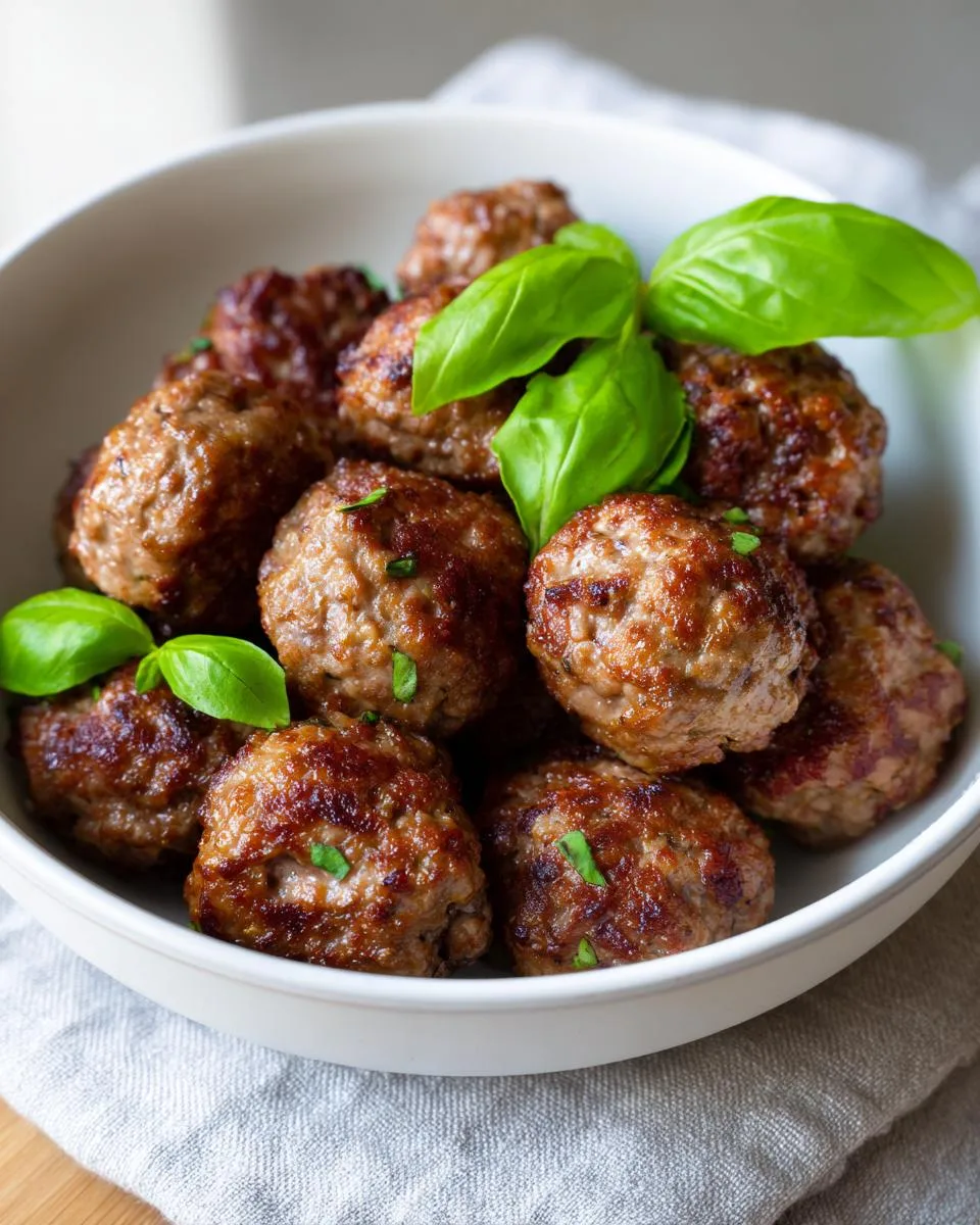 Easy Beef Meatballs - detail 1