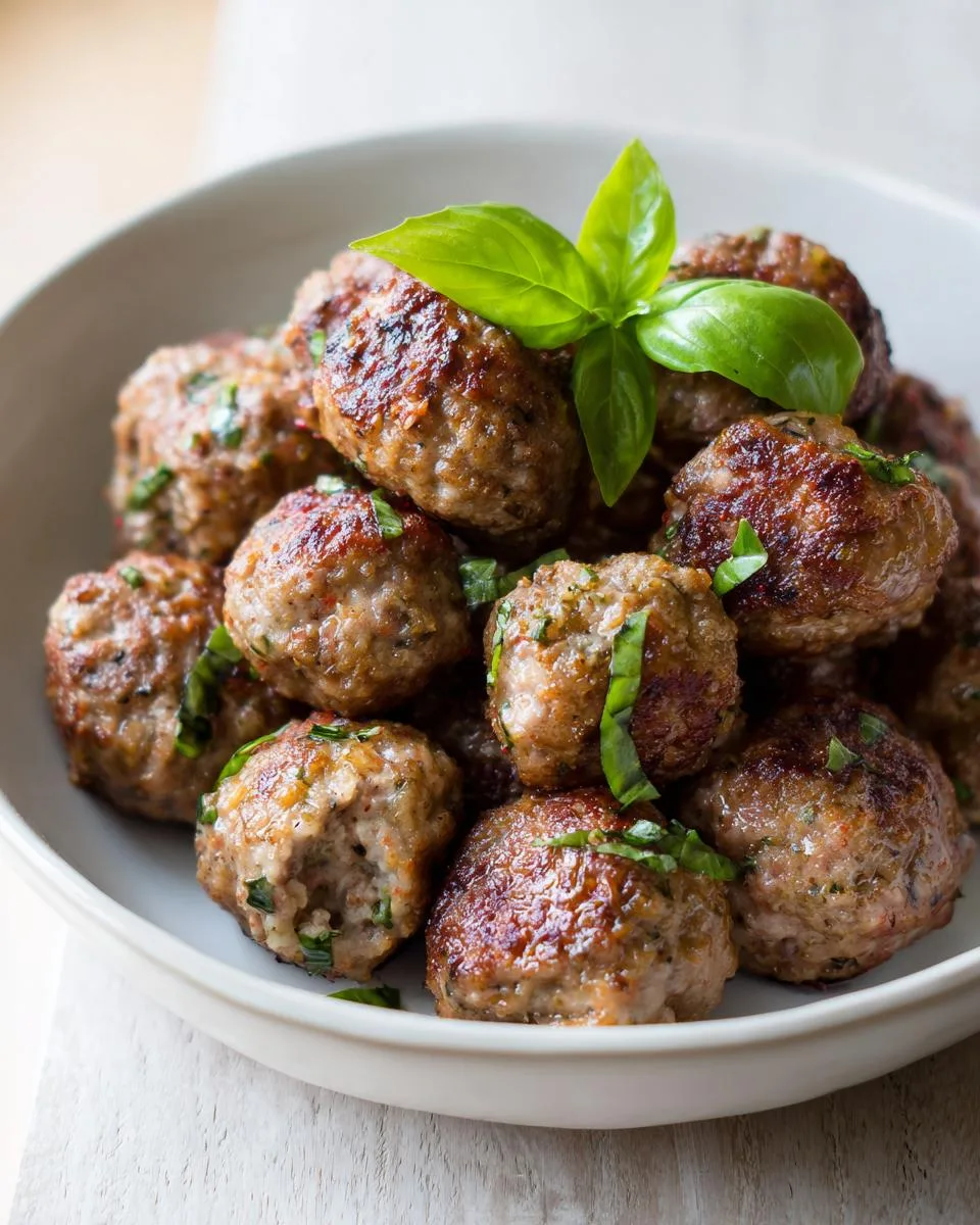 Easy Beef Meatballs - detail 3