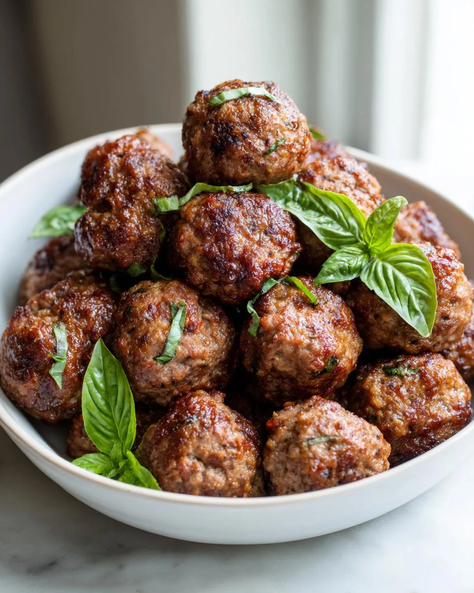 Easy Beef Meatballs - detail 4