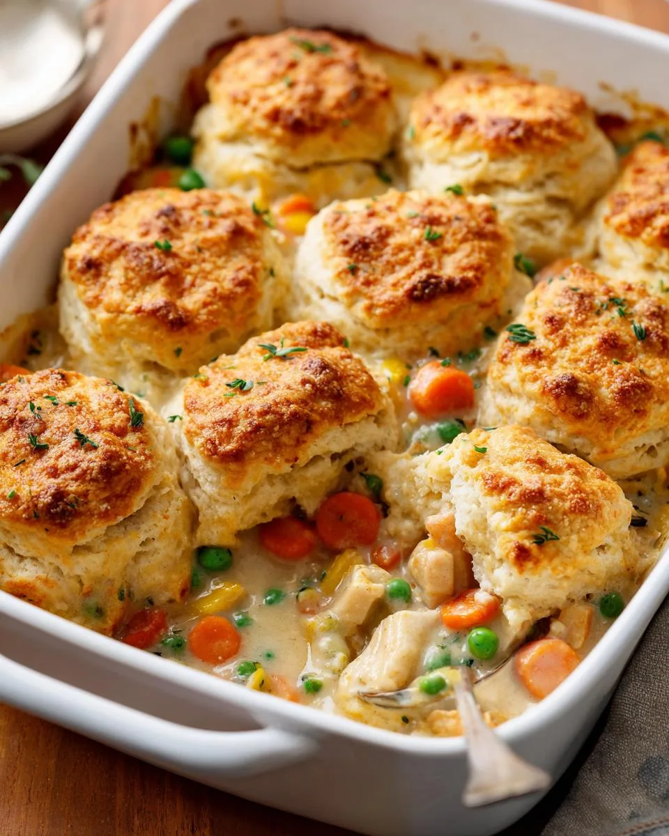 Easy Chicken Pot Pie Casserole - detail 4