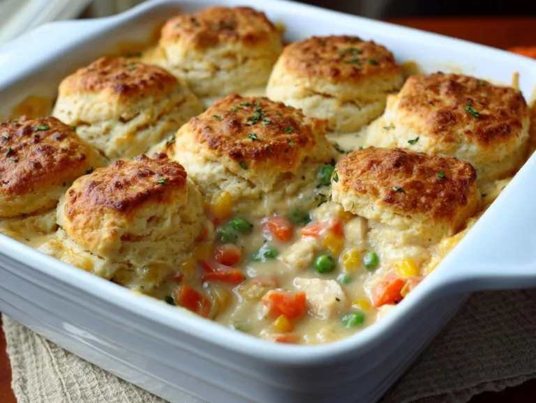 Easy Chicken Pot Pie Casserole
