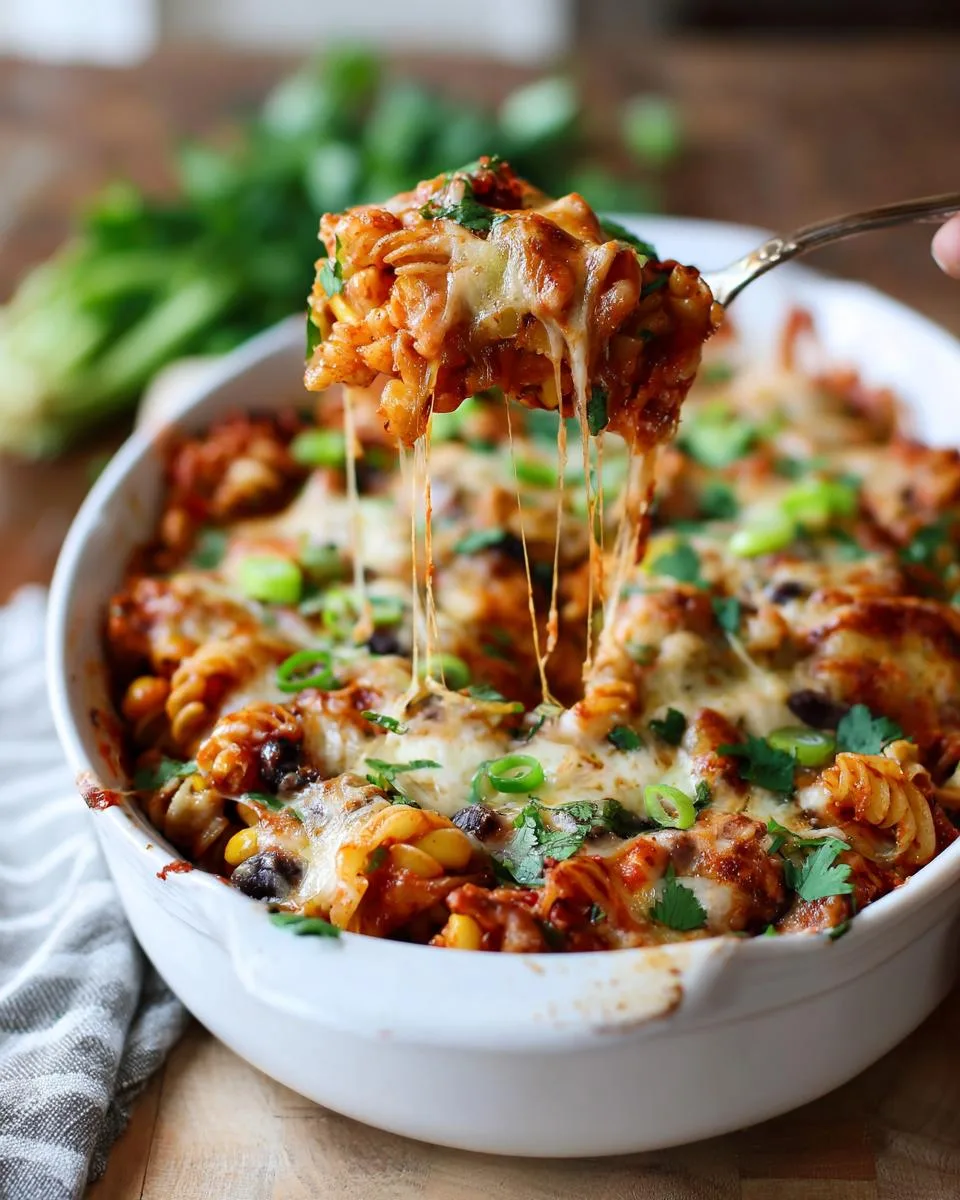 Enchilada Pasta Bake - detail 3