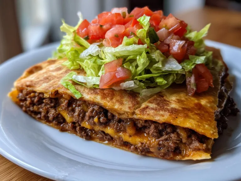 Ground Beef Crunchwrap Supreme