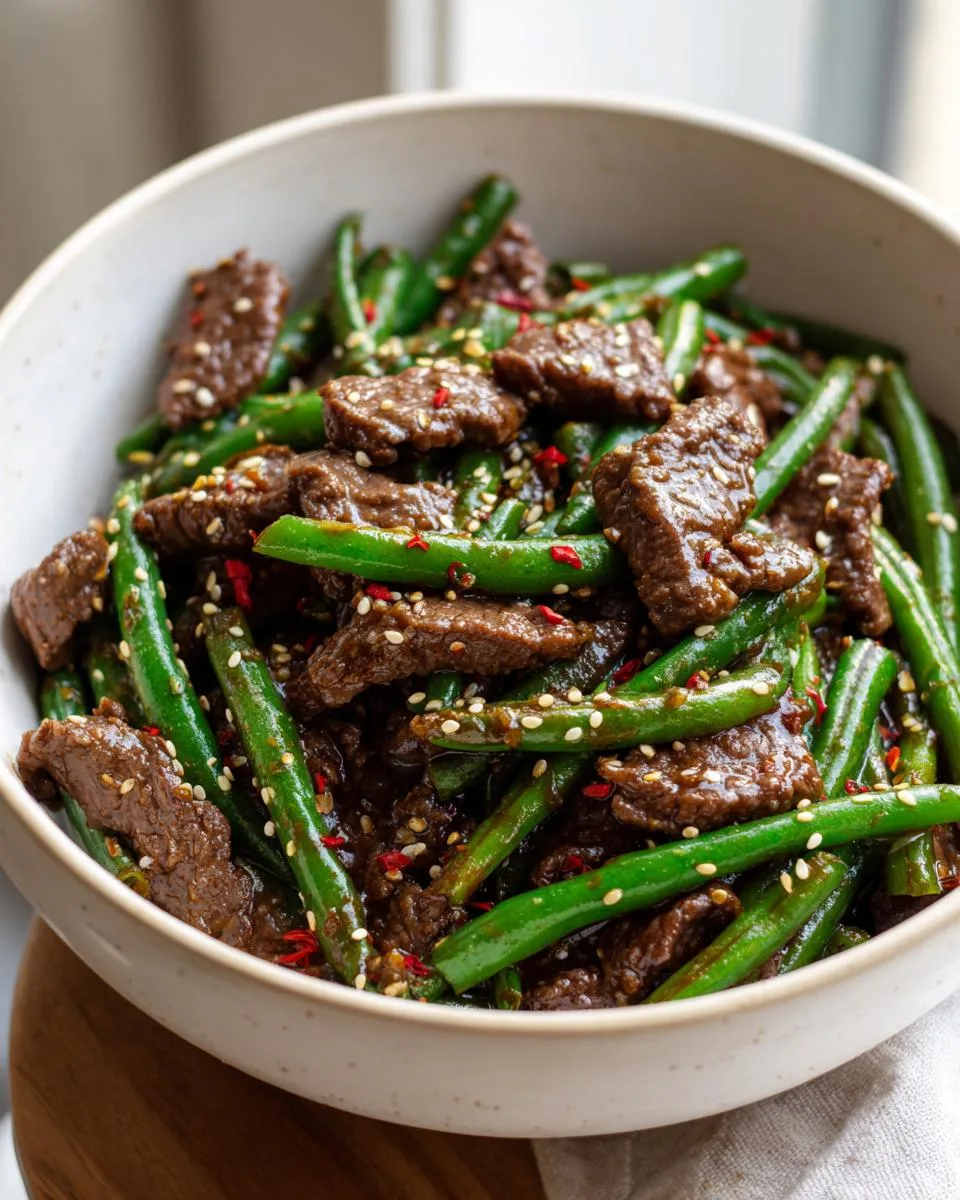 Ground Beef Green Bean Stir-Fry - detail 3