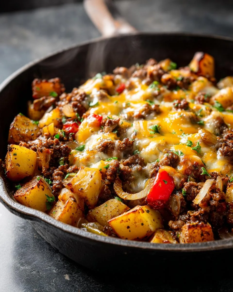 Ground Beef Potato Skillet - detail 4