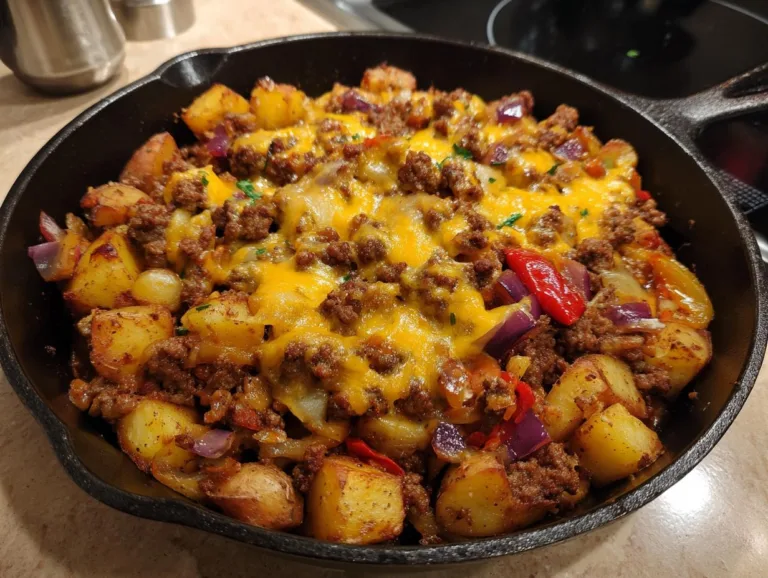 Ground Beef Potato Skillet