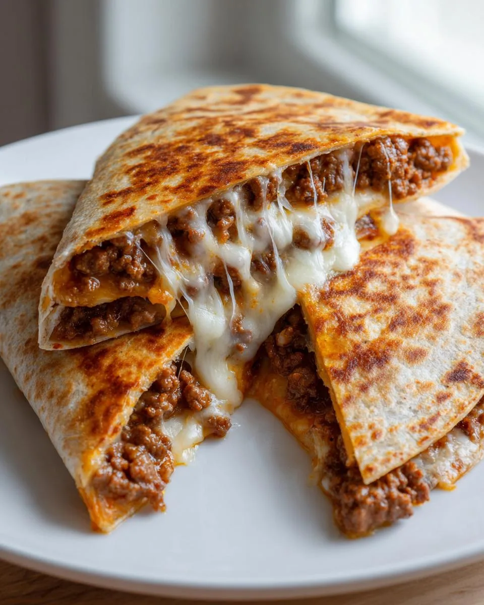 Ground Beef Quesadillas - detail 3