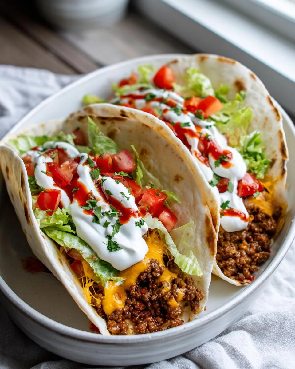 Ground Beef Taco Wraps - detail 3