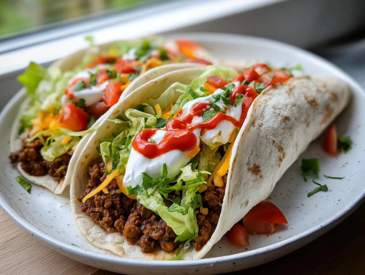Irresistible Ground Beef Taco Wraps Ready in 30 Minutes