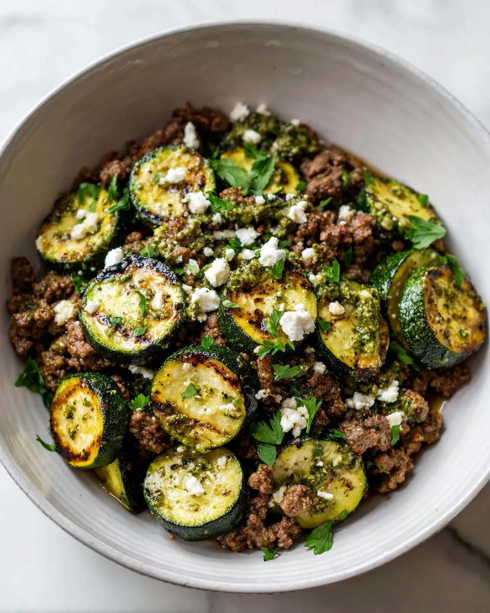 Ground Beef Zucchini Stir-Fry - detail 4