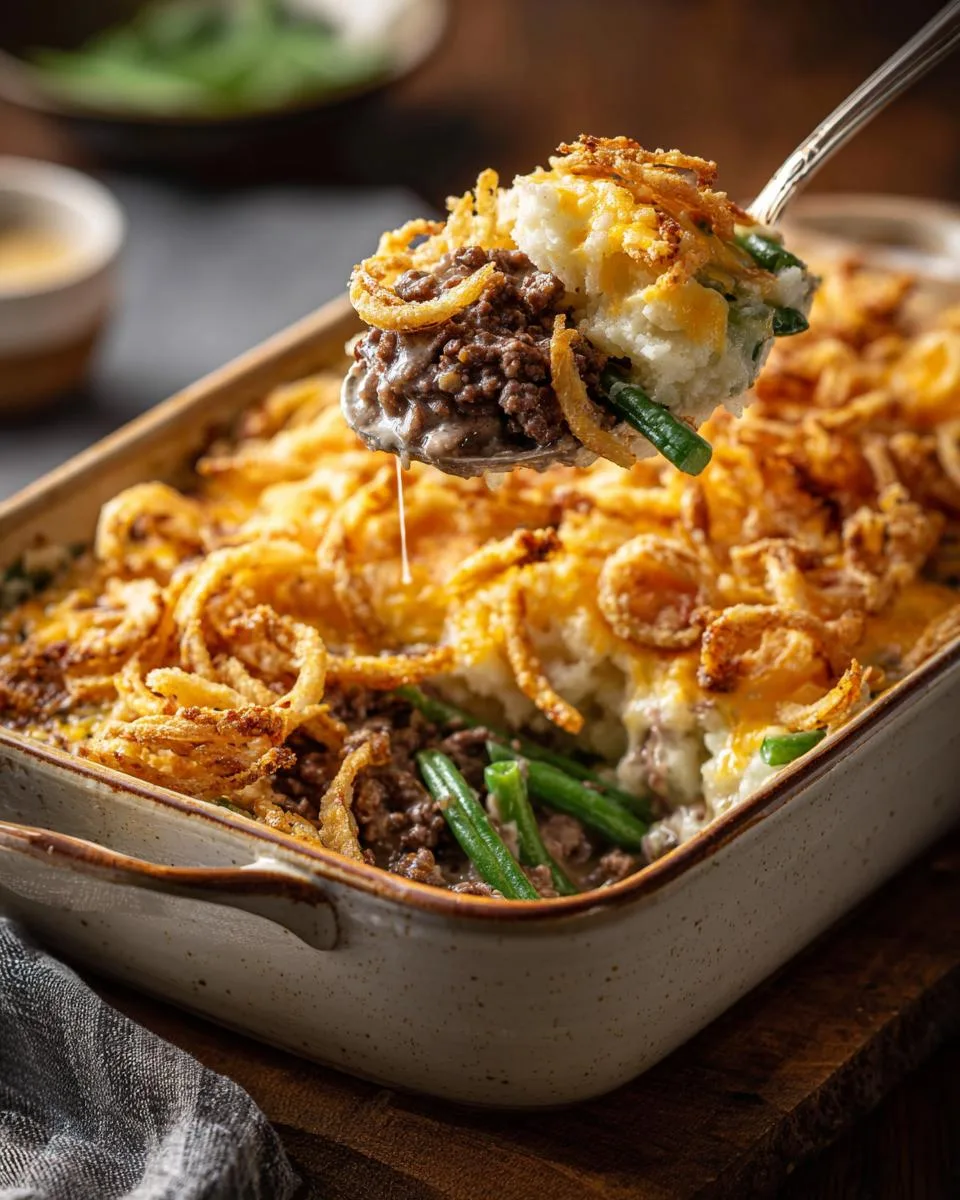 Hamburger Green Bean Casserole - detail 3
