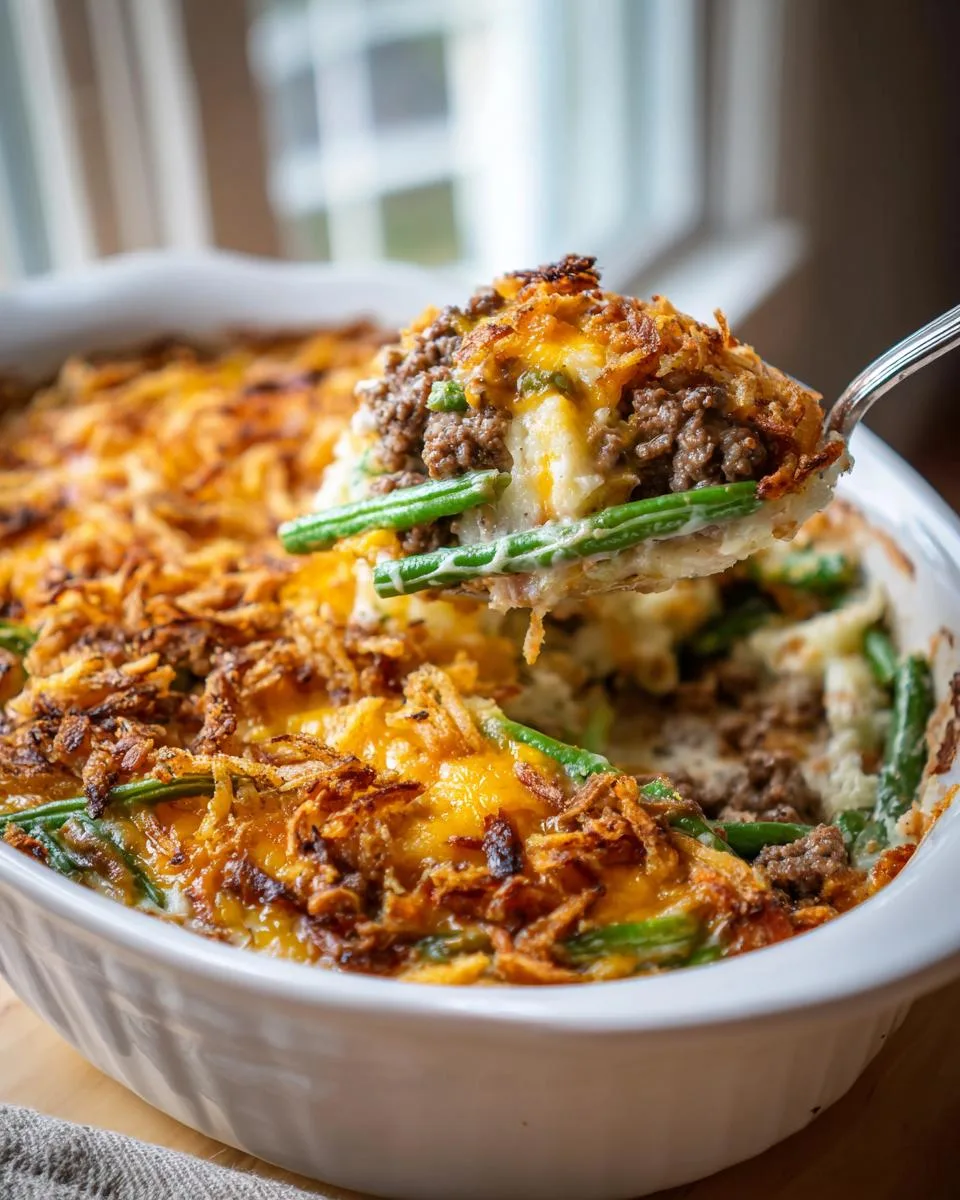 Hamburger Green Bean Casserole - detail 4