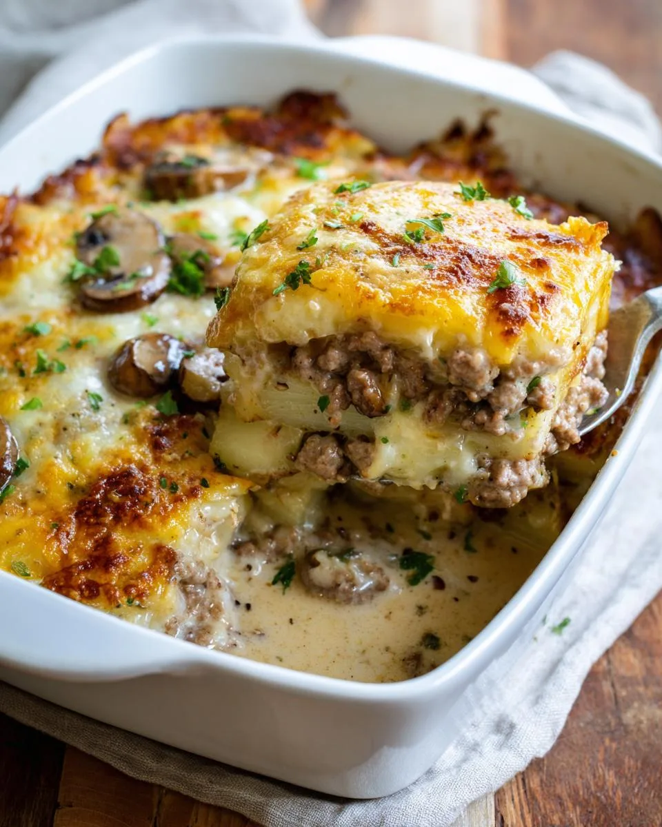 Hamburger Potato Casserole - detail 3