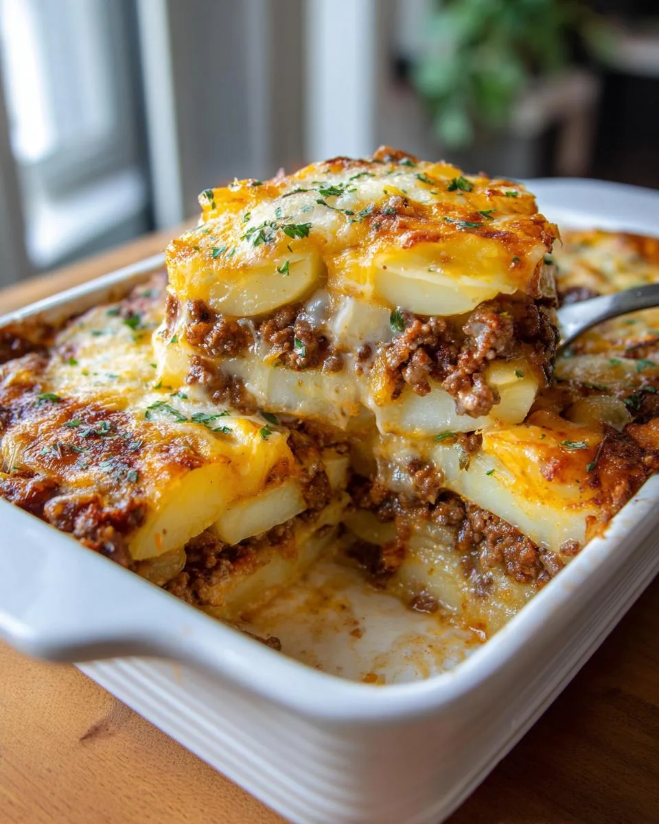 Hamburger Potato Casserole - detail 4